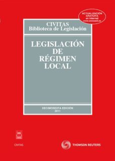 legislacion de regimen local (16ª ed)-9788447037124
