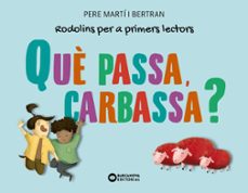 que passa, carbassa?-pere marti i bertran-9788448955724