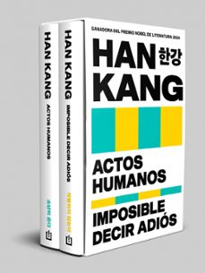 estuche han kang: contiene imposible decir adios; actos humanos-han kang-9788466392624