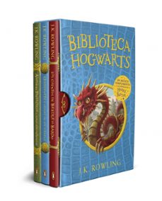 estuche biblioteca de hogwarts-j.k. rowling-9788466395724
