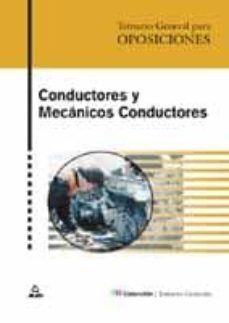 temario general para oposiciones de  conductores y mecanicos-cond uctores-9788466502924