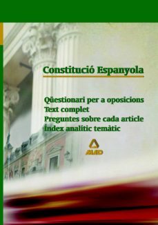constitucio espanyola: questionari per a oposicions-9788466542524