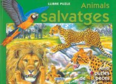 animals salvatges (llibre puzle 48 peces)-9788467700824