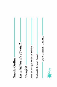 la utilitat de l'inútil (ebook)-nuccio ordine-9788477275824
