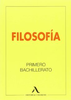 filosofia 1º bachillerato-9788478610624