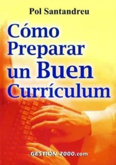 como preparar un buen curriculum-pol santandreu-9788480889124