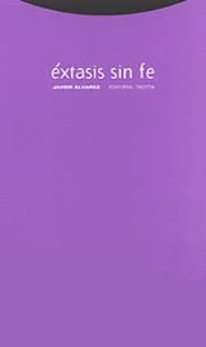 extasis sin fe-9788481643824