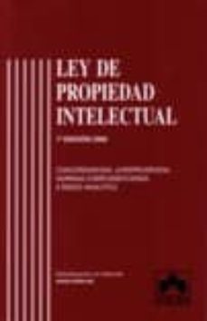 ley de propiedad intelectual-9788483420324