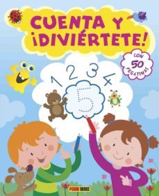 cuenta y diviertete (cuaderno de actividades con stickers)-9788490249024