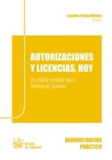 autorizaciones y licencias, hoy-luciano parejo alfonso-antonio descalzo gonzalez-daniel entrena ruiz-9788490331224