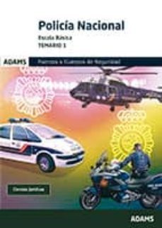 policia nacional. escala basica: temario 1-9788490840924