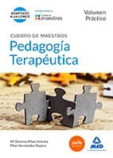 cuerpo de maestros pedagogía terapéutica. volumen práctico-9788490931424