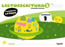planeta letron lectoescritura nivel 3 cuaderno 1 pauta  5 años años)-9788491899624