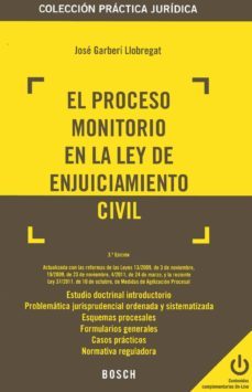 proceso monitorio en la ley de enjuiciamiento civil-9788497908924