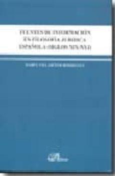 fuentes de informacion en filosofia juridica española (siglos xix -xxi)-9788498494624