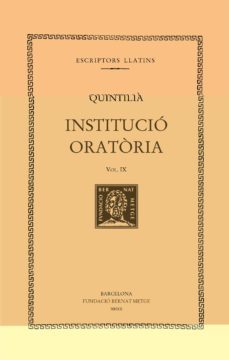 institucio oratoria, vol. ix-9788498593624