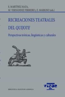 recreaciones teatrales del quijote-9788498955224