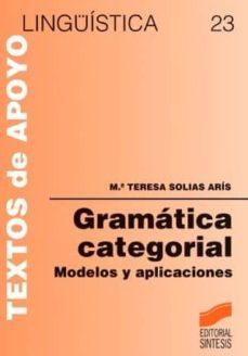 gramatica categorial (ebook)-m.ª teresa solias aris-9788499584324