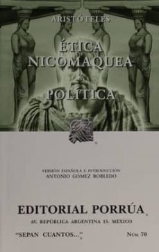 etica nicomaquea. politica-9789700773124