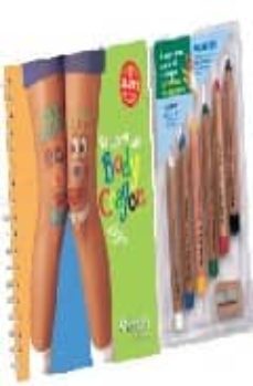 el libro del body crayon (incluye 6 ceras crayon + sacapuntas)-9789871078424