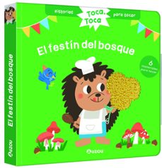 historias para tocar. toca, toca. ¡el festin del bosque! libro con texturas para bebes-9791039526524