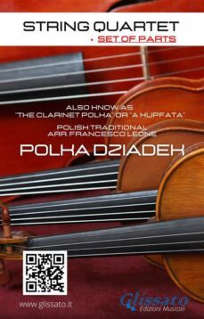 string quartet: polka dziadek (set of parts) (ebook)-9791222076324