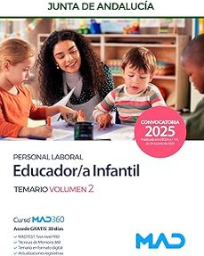 educador/a infantil (personal laboral). temario (vol. 2)-9791370280024