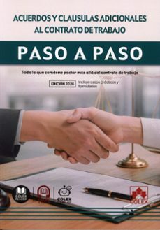 acuerdos y cláusulas adicionales al contrato de trabajo. paso a paso-departamento de documentacion iberley-9791370650124