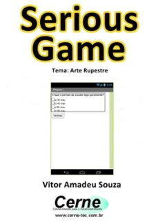 serious game tema: arte rupestre (ebook)-vitor amadeu souza-3410002242334