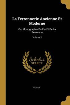 la ferronnerie ancienne et moderne-9780270329834