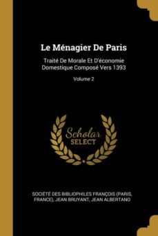 le menagier de paris-9780270376234