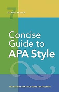 concise guide to apa style : 7th edition (official)-9781433832734
