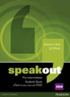 speakout pre-intermediate students  book etext access card with dvd ed 2013-9781447941934