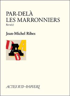 -jean michel ribes-9782330064334
