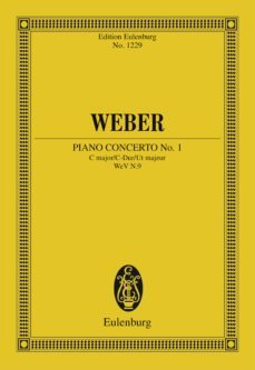 piano concerto no. 1 c major (ebook)-carl maria von weber-9783795721534