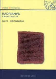 hadrianvs. p. monts. roca iii-juan gil-9788400091934