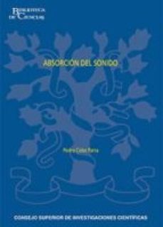 absorcion del sonido (ebook)-pedro cobo parra-9788400099534