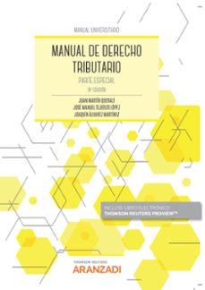 manual de derecho tributario. parte especial-juan martin queralt-9788411241434