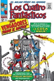 biblioteca marvel los 4 fantasticos 5-jack kirby-stan lee-9788411503334