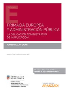 primacia europea y administracion publica-9788413462134