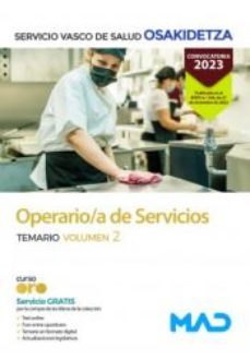 operario/a de servicios de osakidetza-servicio vasco de salud servicio vasco de salud (osakidetza)-9788414265734