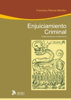 enjuiciamiento criminal-francisco ramos mendez-9788415690634