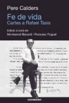 fe de vida. cartes a rafael tasis-9788415720034