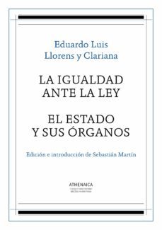 la igualdad ante la ley el estado y sus organos-9788416230334