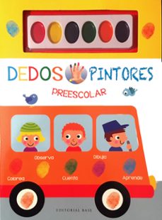 dedos pintores preescolar (el autobus)-fiona galloway-cecile marbehant-9788417760434