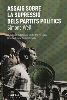 assaig sobre la supressio dels partits politics-9788418580734