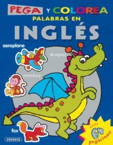 pega y colorea palabras ingles-9788430565634