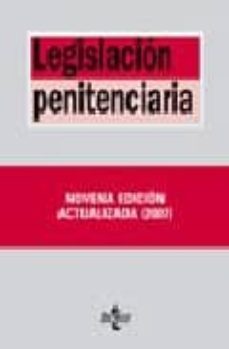 legislacion penitenciaria (9ª ed.)-9788430946334