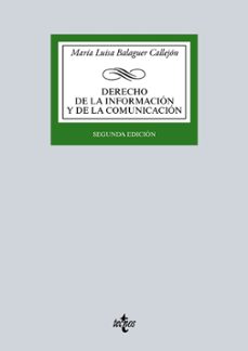 derecho de la informacion y de la comunicacion (2ª ed.)-9788430969234