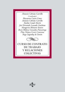 curso de contrato de trabajo y relaciones colectivas-9788430976034